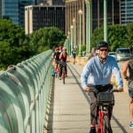 Biking, Key Bridge, DC, Arlington