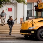 Teachers, School Bus, Arlington County