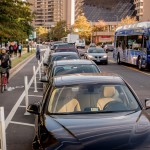 Cars parked on the street, Arlington County