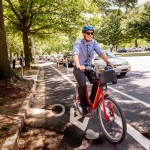 Business Person on Capital Bikeshare