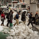 Commuting in the snow