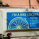 Bike locker, Arlington, Virginia