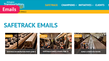 SafeTrack Emails preview
