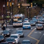 Traffic on Columbia Pike, Arlington County